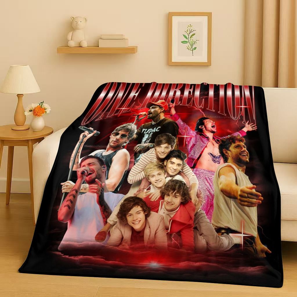Home Textiles Direct - 26-стильное фланелевое одеяло One D-Direction Singer