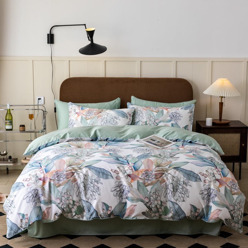Home Textiles Premium - 100% Египетский хлопок яркие тропические листья