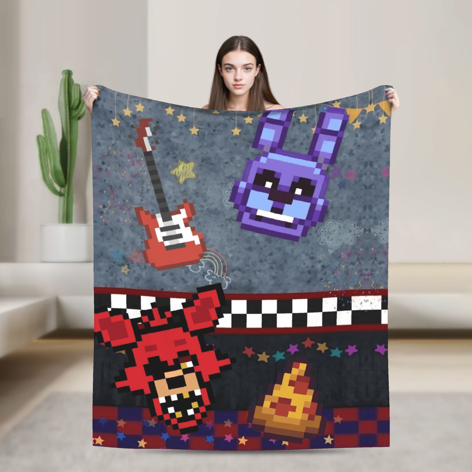 Home Textiles Bedding - Изысканное качество одеяла FNAFS At Freddy's,