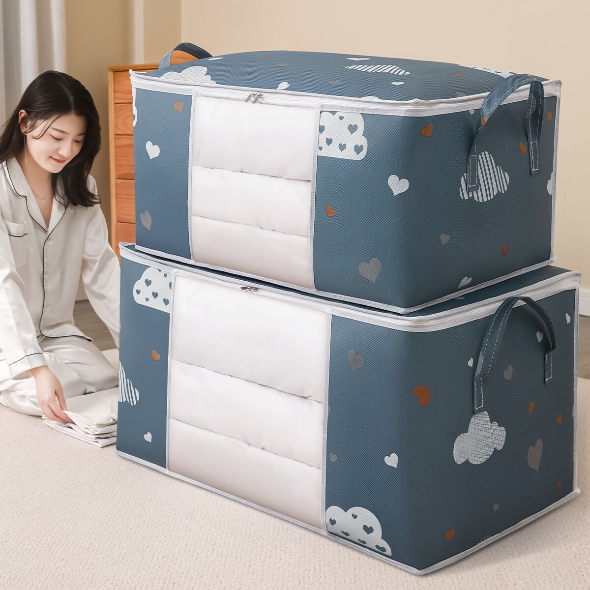 Home Textiles Blanket - Сумка-органайзер для одеяла, защита от пыли