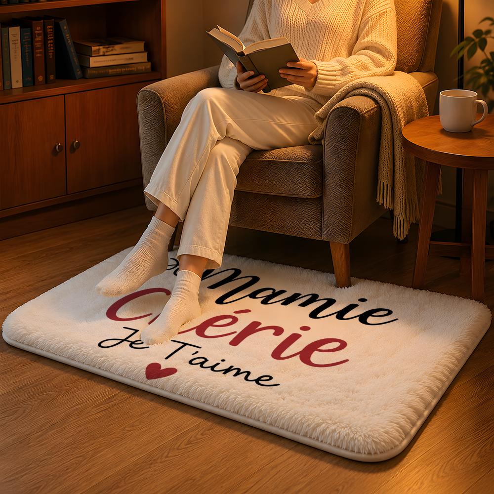 Home Textiles Notes - Коврик для пола Mamie Love Notes,