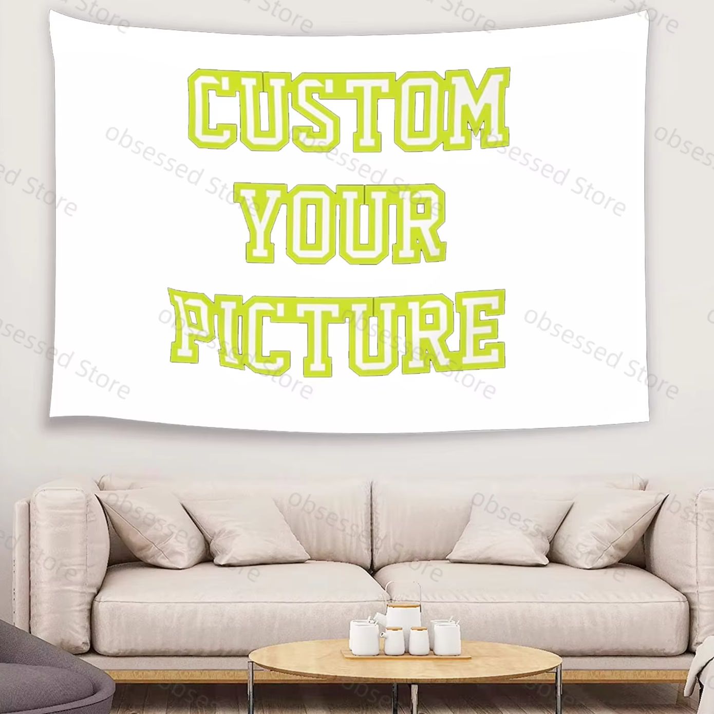 Индивидуальная печать гобелено – обзор и цена Home Textiles & Decorations