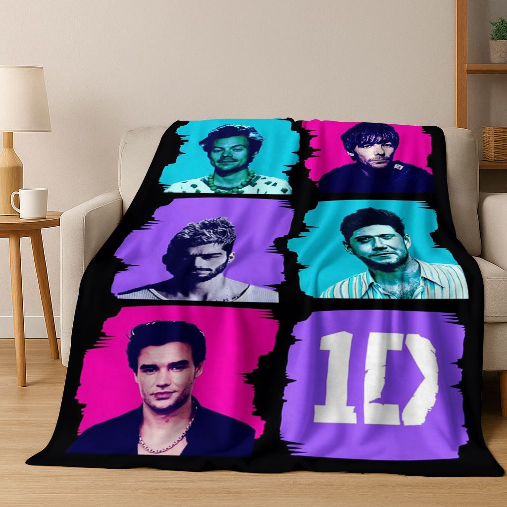 Плед из фланели с 3D/1D-принто – обзор и цена Home Textiles Direct
