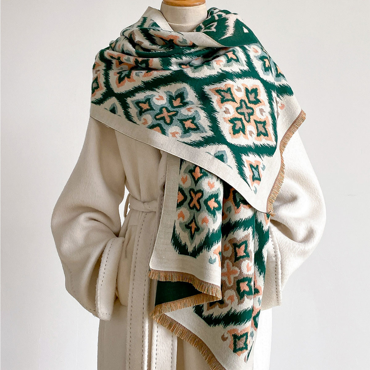 Женский двусторонний шарф из и – обзор и цена Home Textiles Blanket