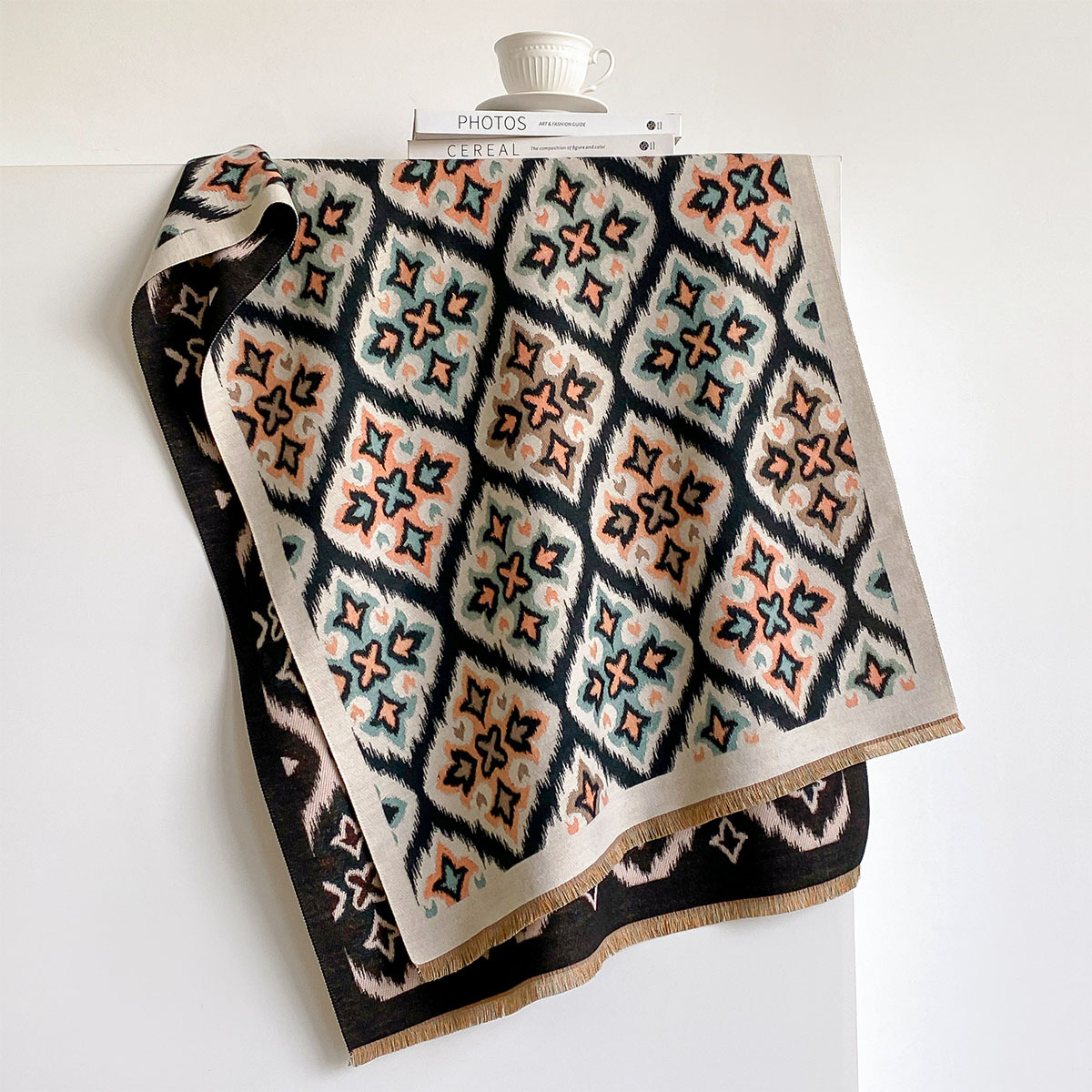 Женский двусторонний шарф из и – обзор и цена Home Textiles Blanket