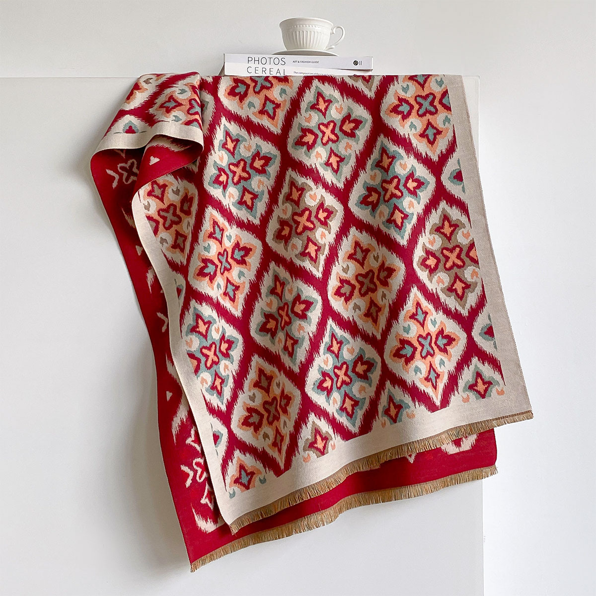 Женский двусторонний шарф из и – обзор и цена Home Textiles Blanket