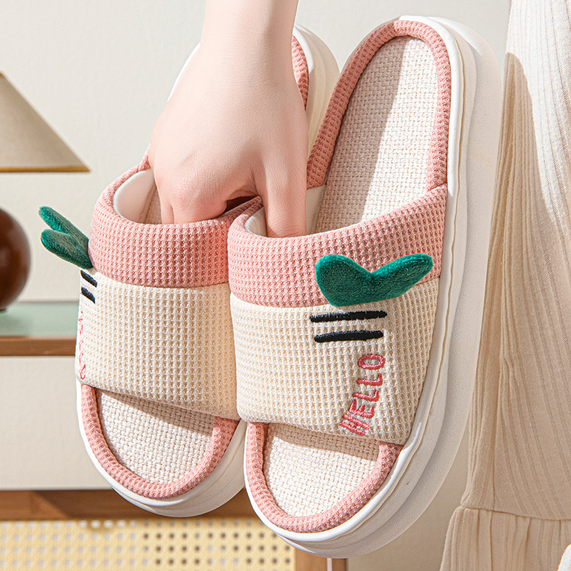 Новые льняные тапочки для женщ – обзор и цена Home And Textiles