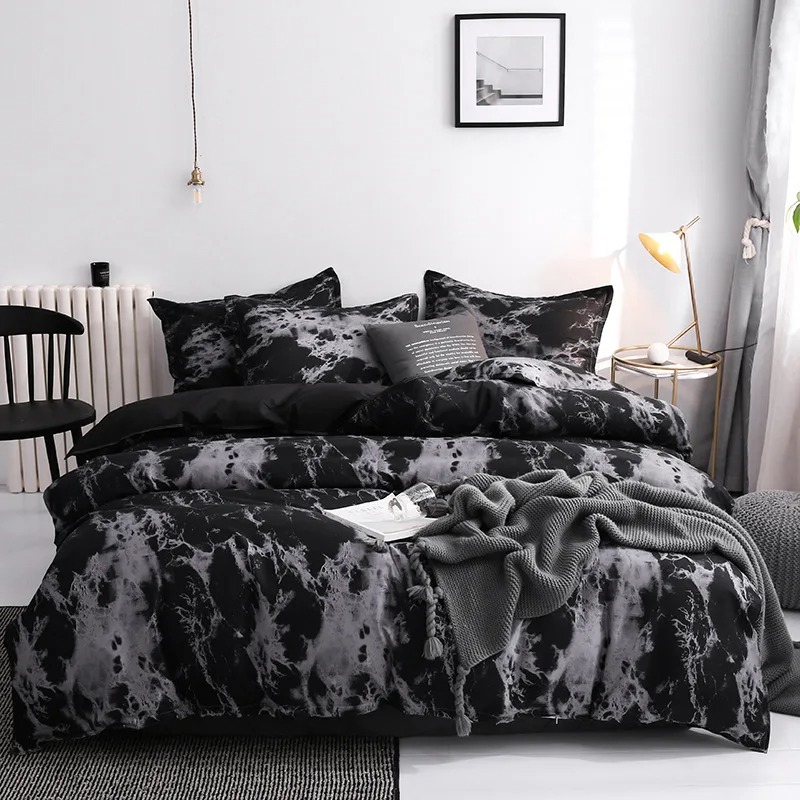 Роскошное черное одеяло, Компл – обзор и цена Home Textiles Bedding