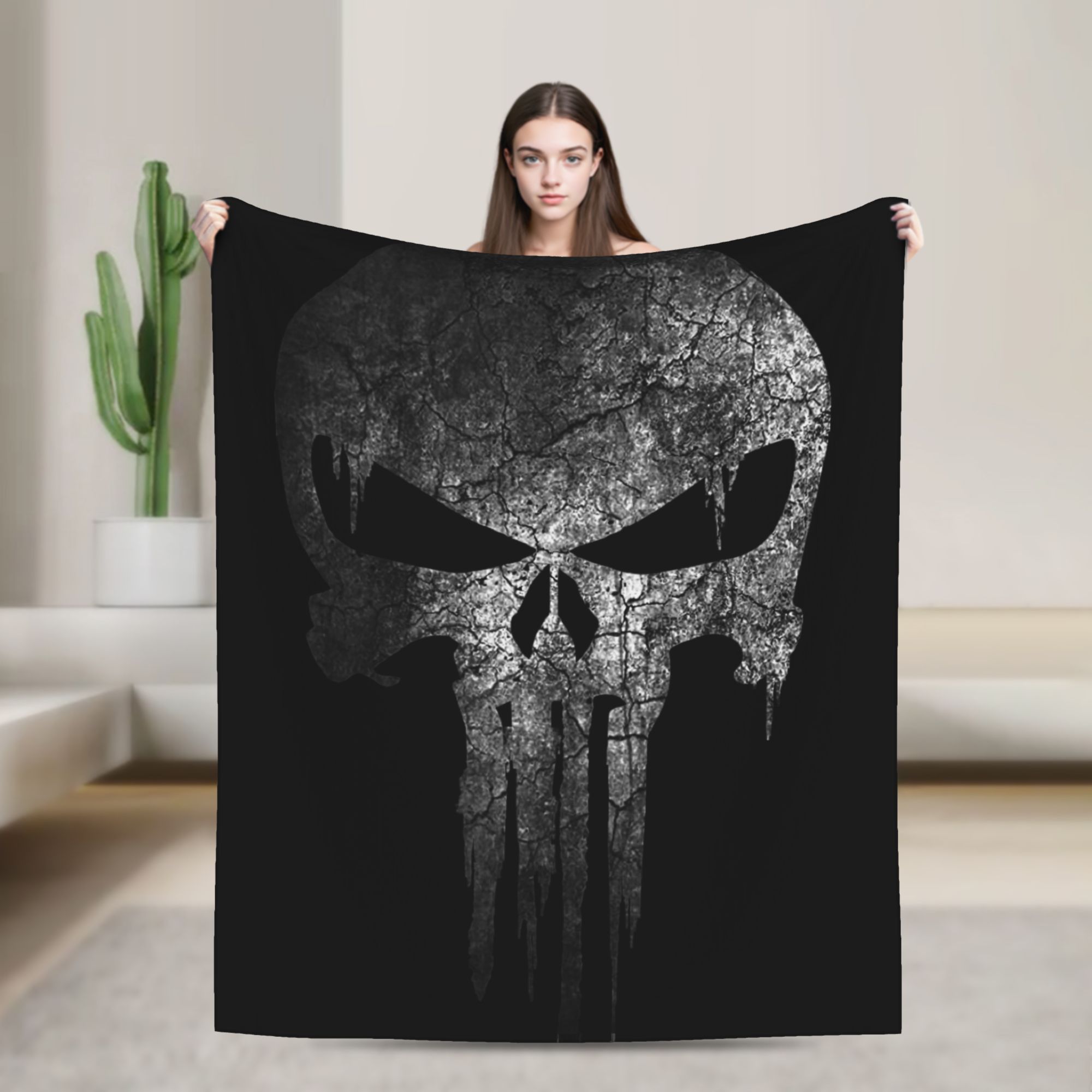 Пледы Punishers из флиса: легк – обзор и цена Home Textiles Blanket