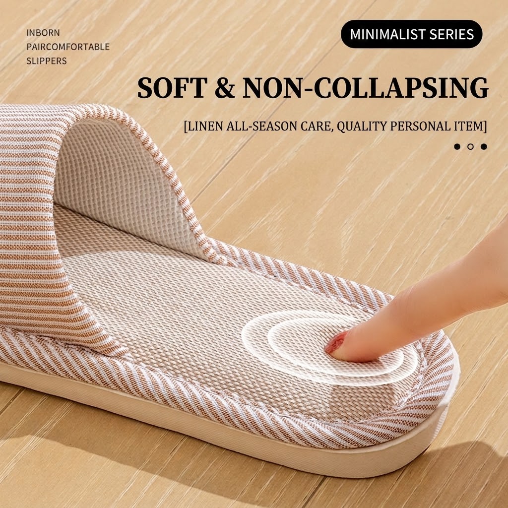 Дышащие льняные тапочки для же – обзор и цена Home And Textiles