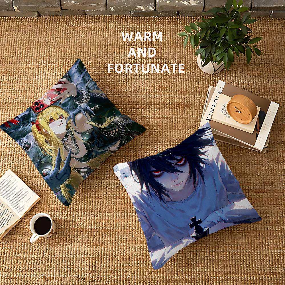 Аниме-подушка «Тетрадь смерти» – обзор и цена Home Textiles Notes